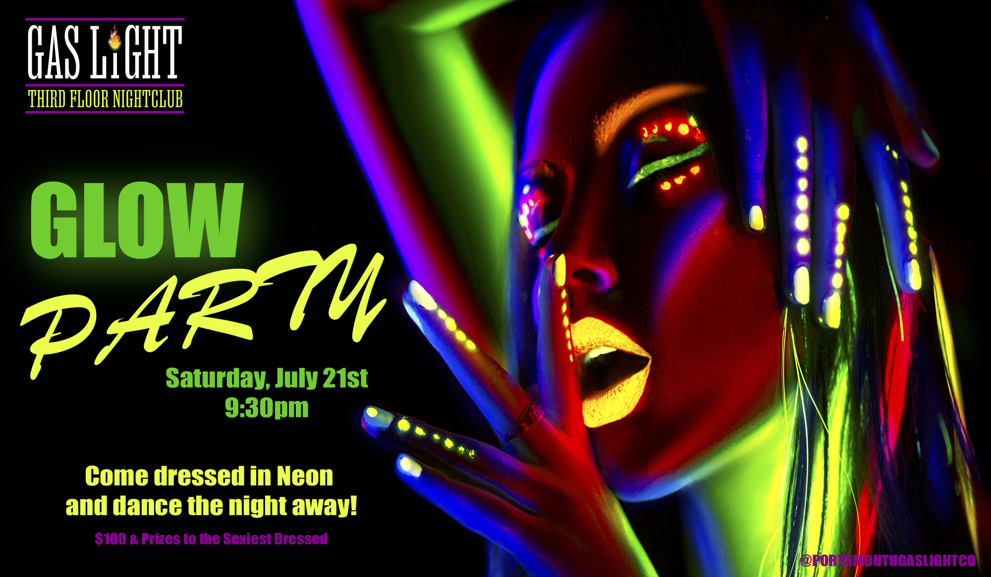 Glow Party  Portsmouth Gas Light Co.